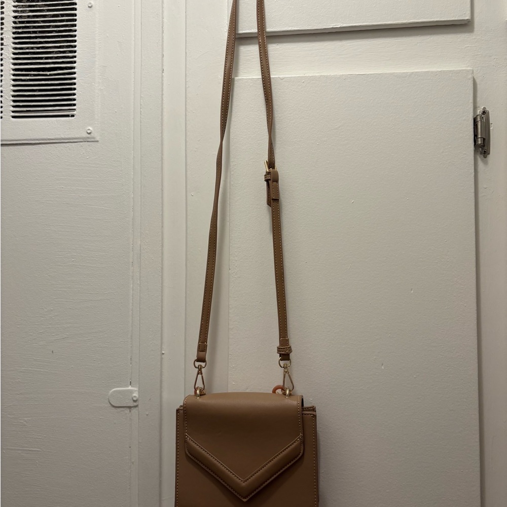 Tan Crossbody Bag